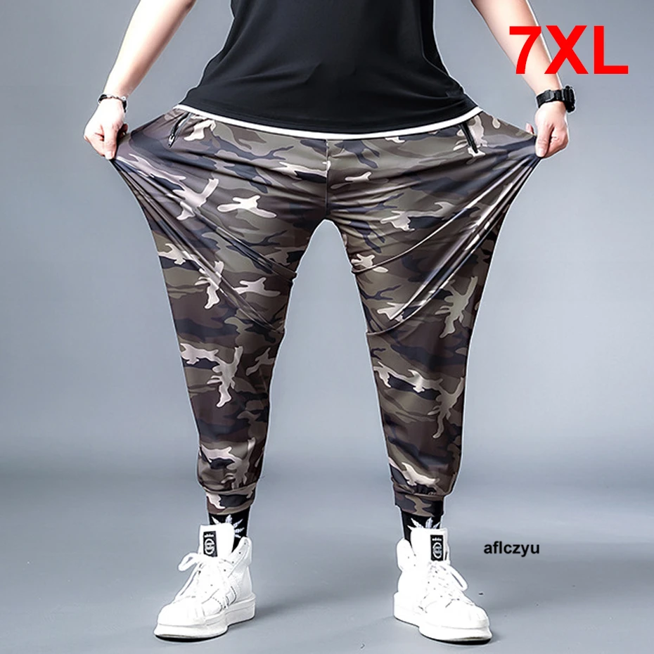 

Camouflage Pants Men Jogger Pants Plus Size 7XL Fashion Casual Camou Trousers Male Pants Elastic Waist