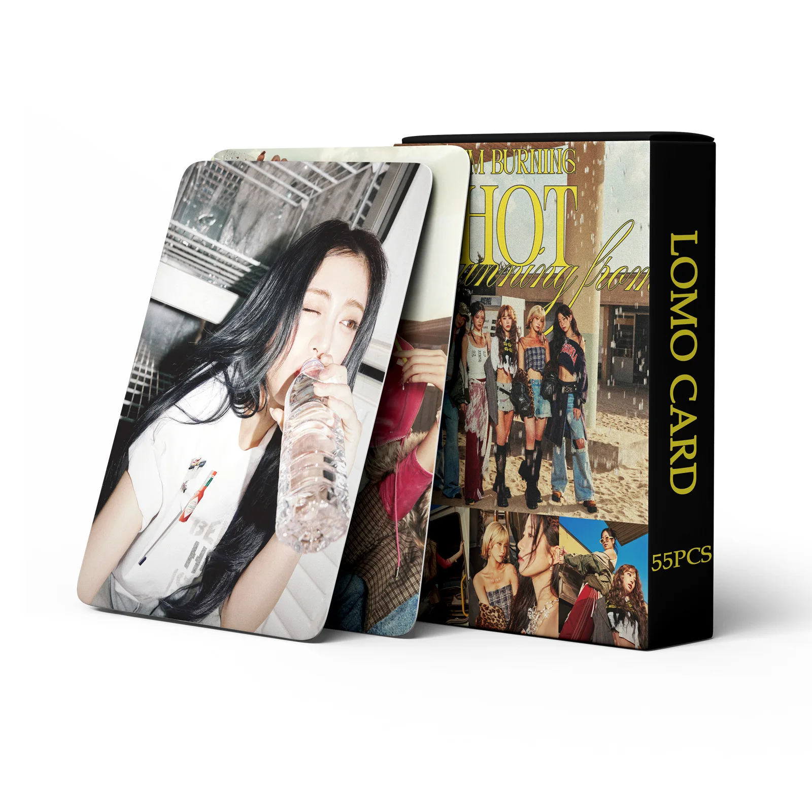 55 Stück auf Lager LE HOT Fan Collection Card Fotokarte Postkarte Lomo-Karte