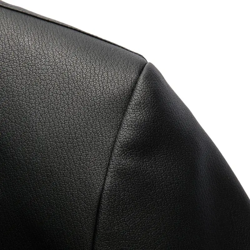 2026 Frühling und Herbst Lederjacken, Lässige Lederanzüge, Herren-Lederjacken und Schaffell-Slim-Fit Hochwertige Jacken – Detail 13