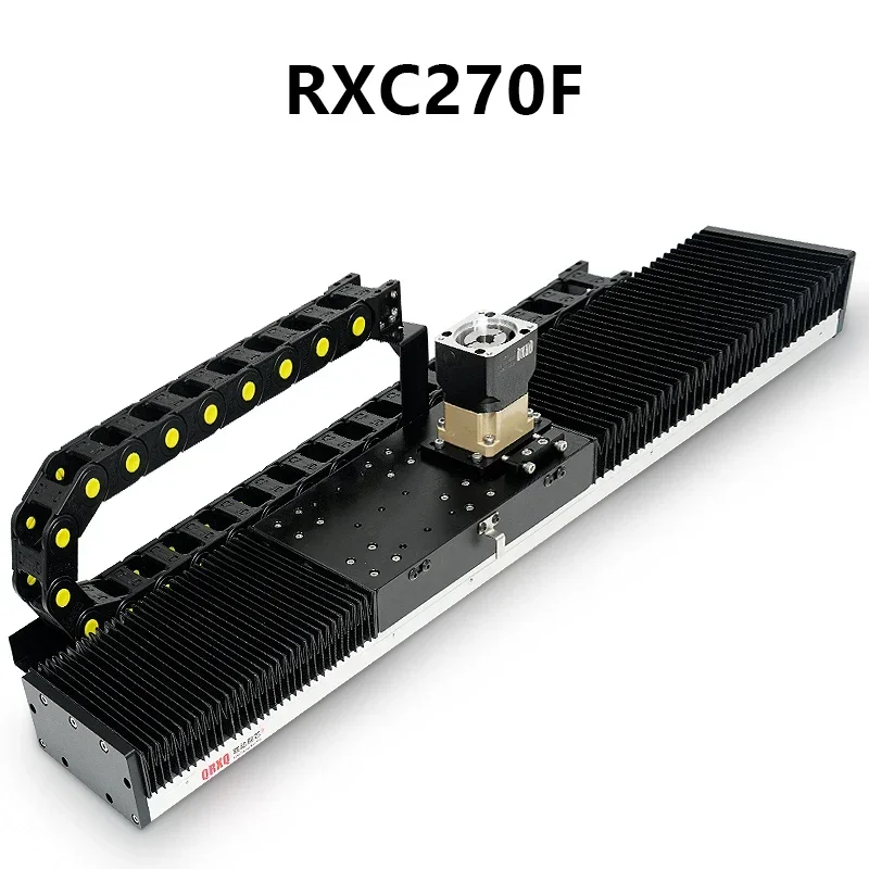 RXC210F Attuatore da palco per tavolo scorrevole con guida a cremagliera e pignone per modulo di movimento lineare pesante con componenti durevoli del nucleo del cuscinetto