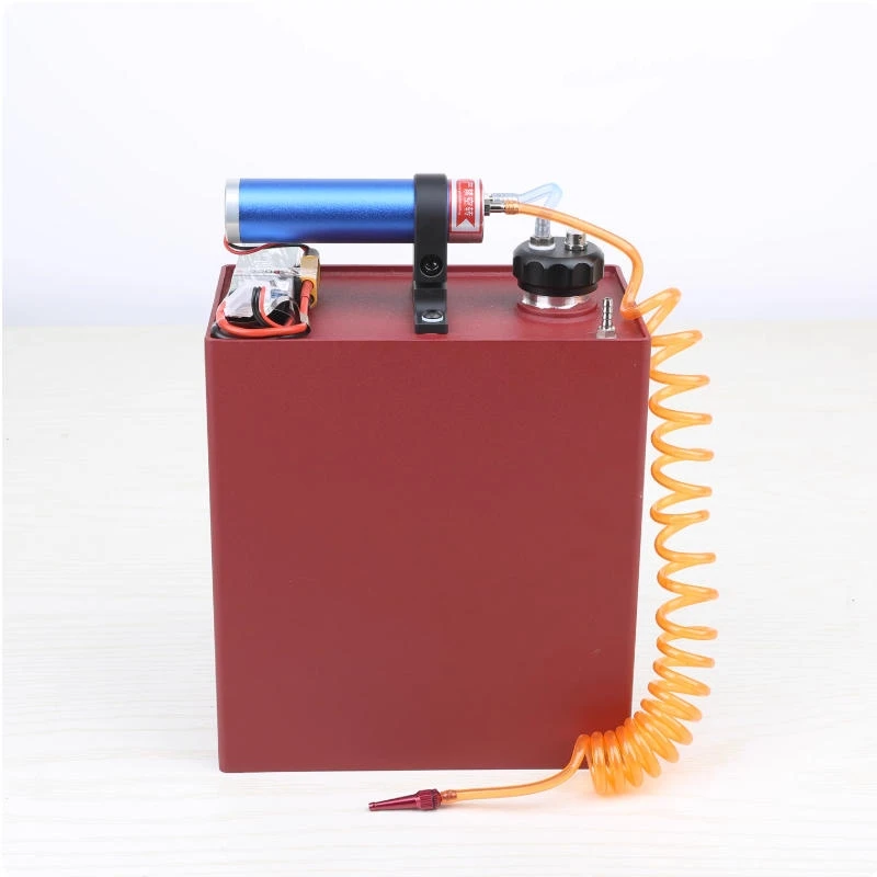 خزان زيت/وقود من سبائك الألومنيوم 4.0 لتر مع مضخة كهربائية خاصة لطائرة طراز RC/السيارة/القارب