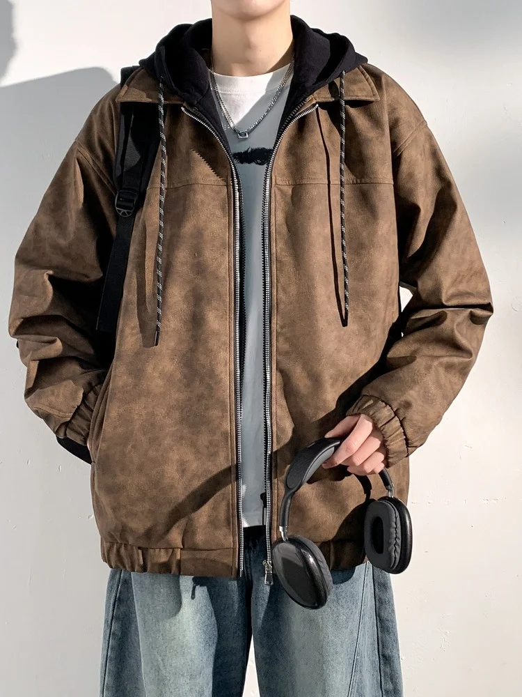 

Мужская куртка-пальто класса люкс Atom Baggy Stadium Y2K Hunting Super Autumn Purple Scientific Fashion Brands Navy Stylish Outdoor Warmer