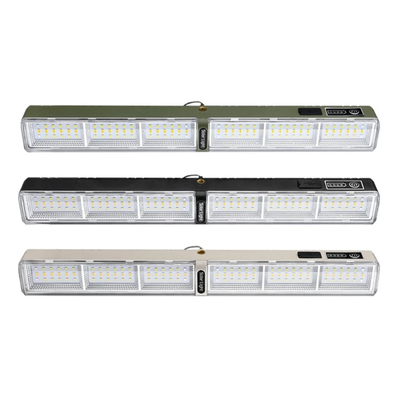 E15A Work Light Outdoor Waterproof Tent Light Outdoor Solar Camping Emergency Lamp