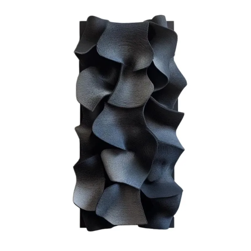 Textured wall decoration living room background wall decoration retro texture home three-dimensional pendant