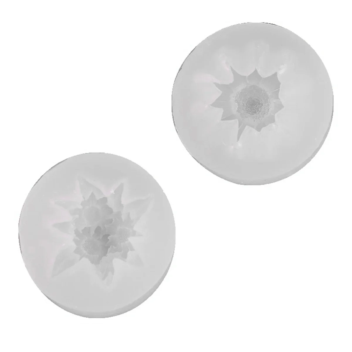 A71P DIY الزهور اليدوية الإقحوانات قالب من السيليكون قالب شمع المنزل كوب الديكور #1