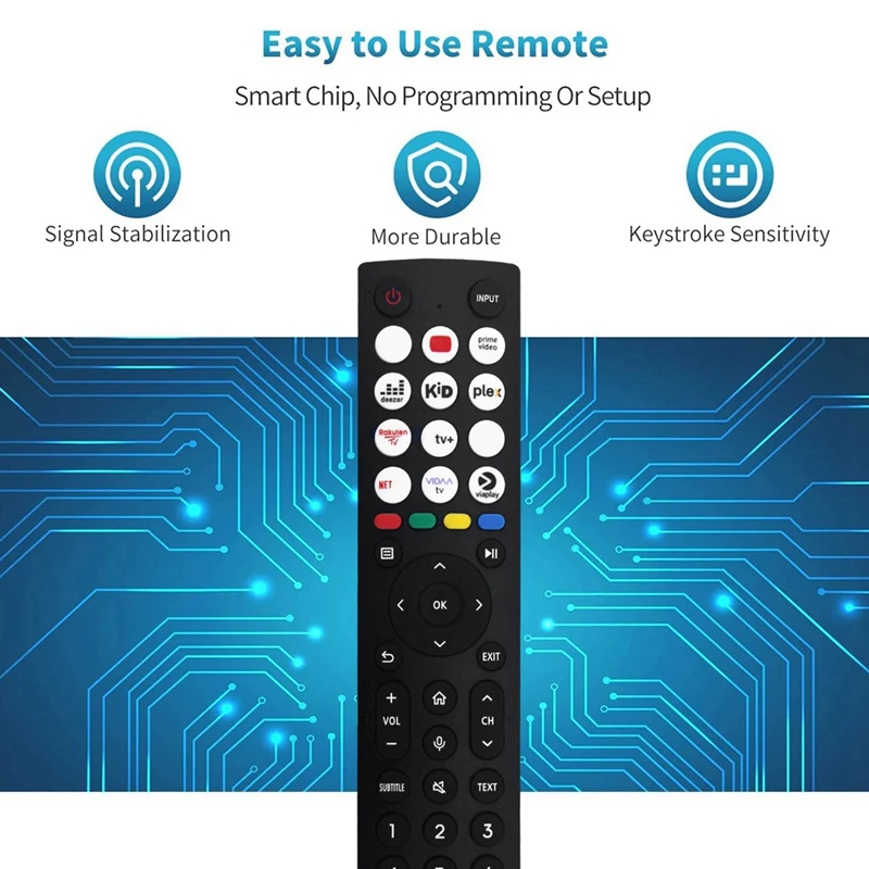 Replacement ERF2S36H Remote Control For Hisense Smart LED LCD TV Remote Control No Voice