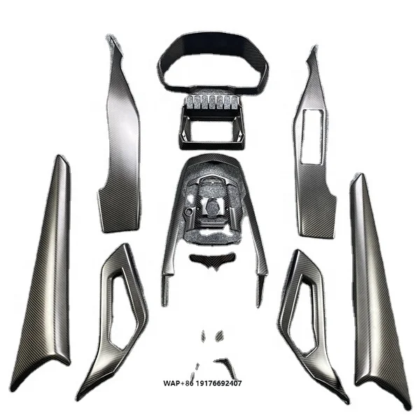 High quality carbon fiber Upgrade Refit matte dry carbon fiber interior for Aventador LP700 LP720
