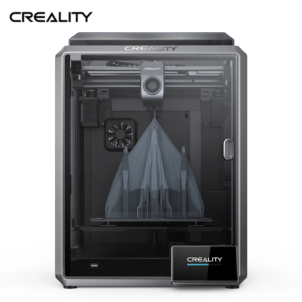 

CREALITY K1/K1 Max 3D Printer Speedy 600mm/S Print Speed Stable Frame Enclosed Chamber Dual Fans Direct Drive Extruder