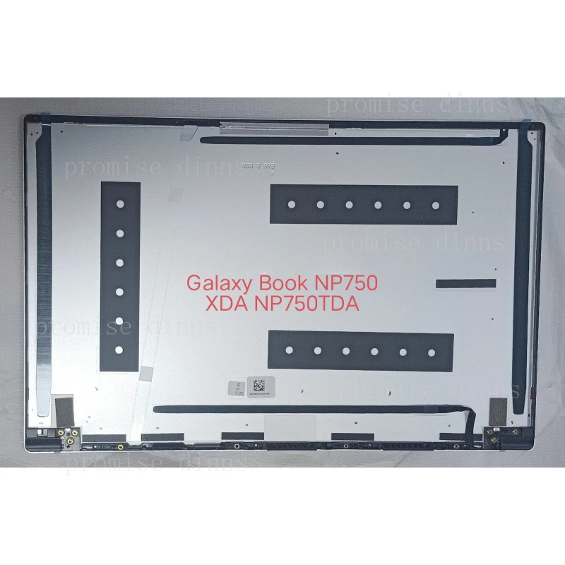 M LCD Back Cover Rear Lid for Samsung Galaxy Book NP750XDA NP750TDA Silver