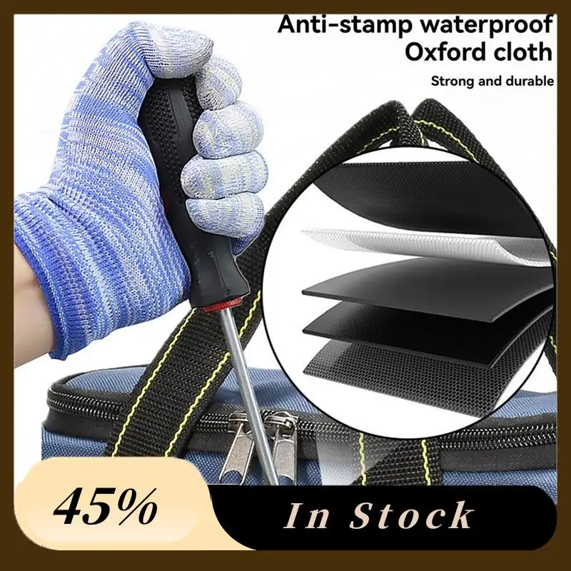 

A78K новая сумка для инструментов из ткани Оксфорд, профессиональная водонепроницаемая рабочая многофункциональная сумка для хранения инструментов для электрика