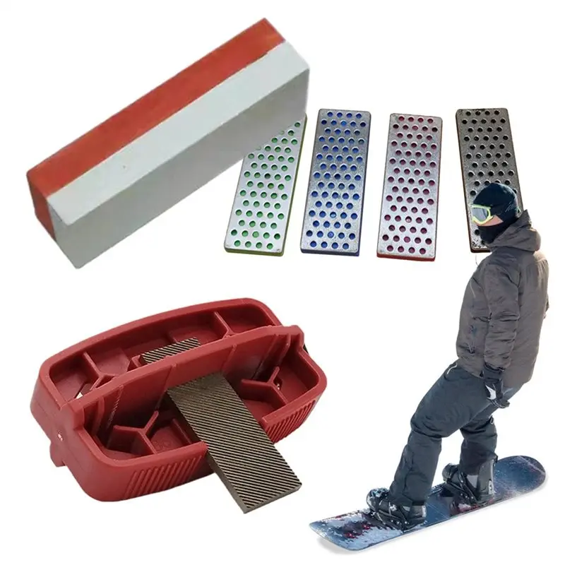 A64T-Adjustable Ski Snowboard Sharpener Kit For Precisie Tuning