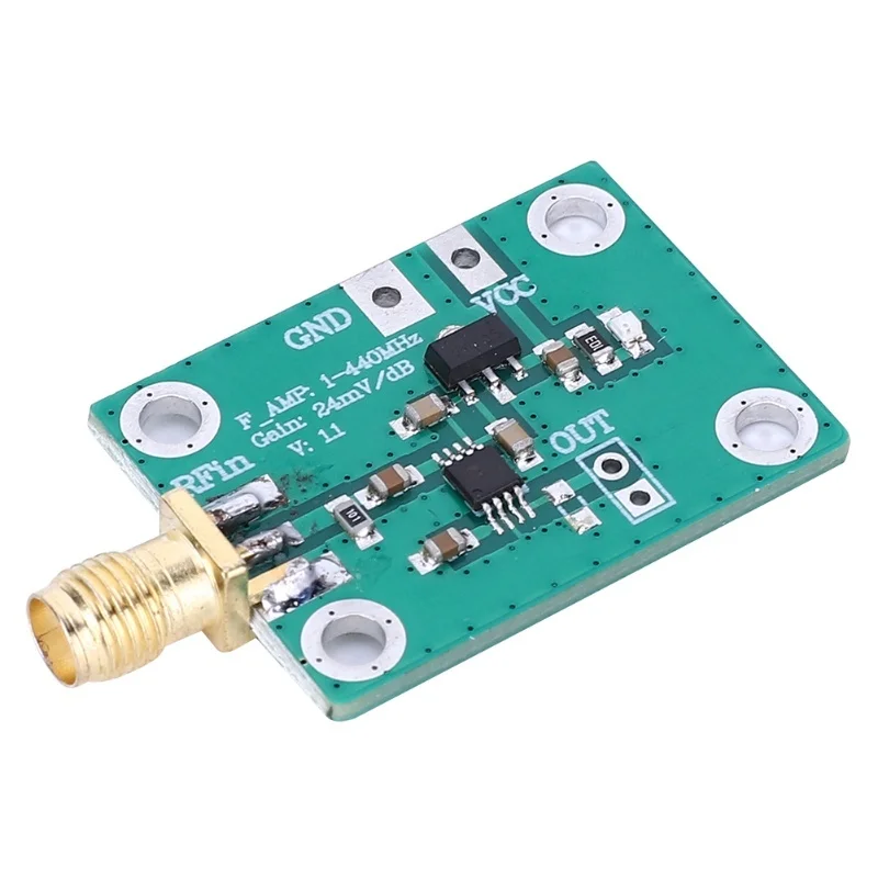 RF Logarithmic Detector Board AD8310 1-440MHz Power Tester Meter Electronic Component