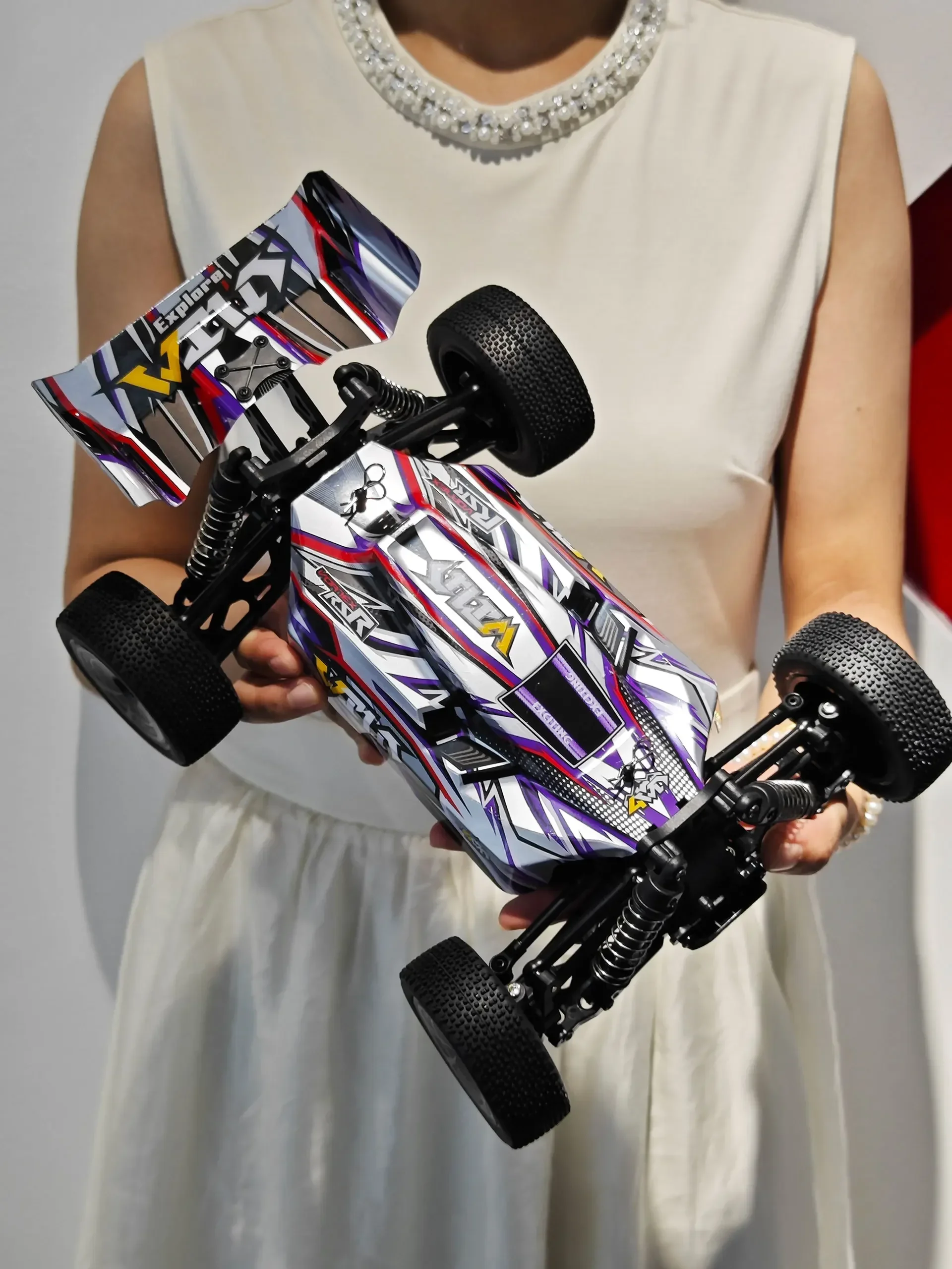WLtoys 1:14 4WD RC Car 75KM/H High-Speed Drifting Toy