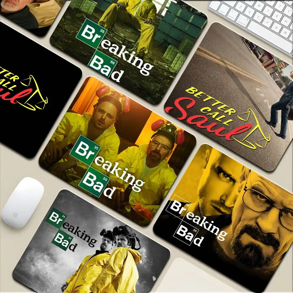 TV-Drama Breaking Bad Kleines Mauspad, Tastatur-Pad, Laptop-Kissen, rutschfeste Schreibtischunterlage