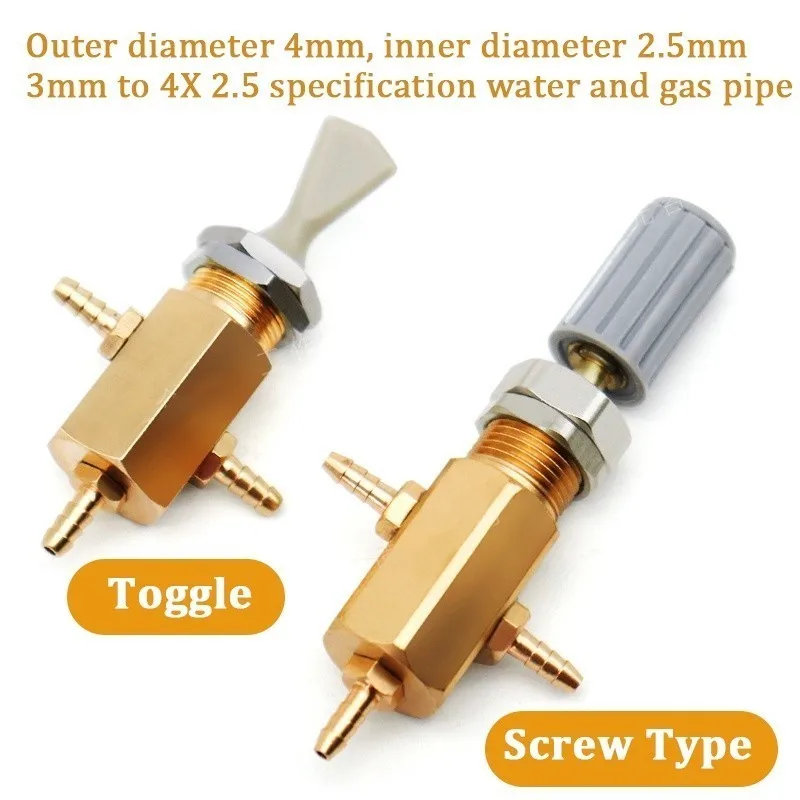 3mm/5mm Dental Chair Water Source Switch Water Adjustor Push-Pull Knob Type Switch Valve