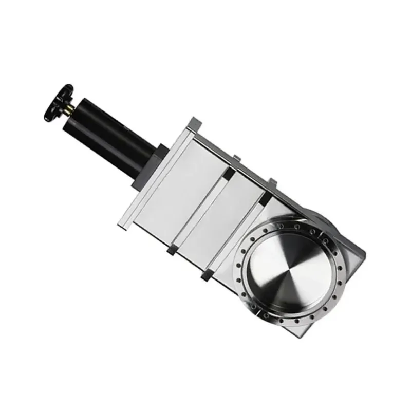 High-quality Manual Flange Gate ValveCC-35B Ultra-high Vacuum Manual Plug-in Valve