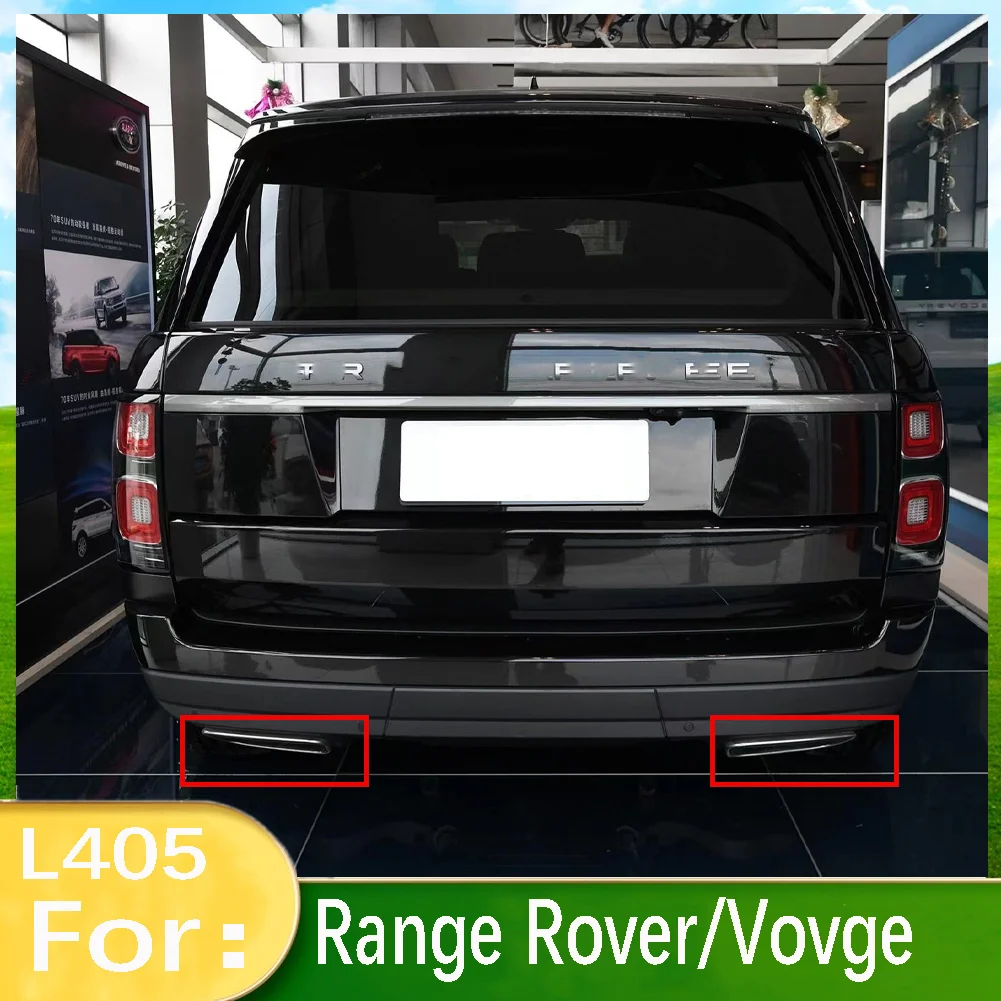 For Land Rover L405 Range Rover Vogue 2018 2019 2020 2021 2022 Car Executive Tailpipe Tail throat Lr105878 / Lr105877