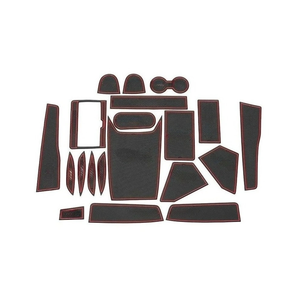 Good Quality New For 2021-2024 Haval H6 3rd Gen Leather Door Groove Pad Interior Modification Products Armrest Box Pad Water Cup