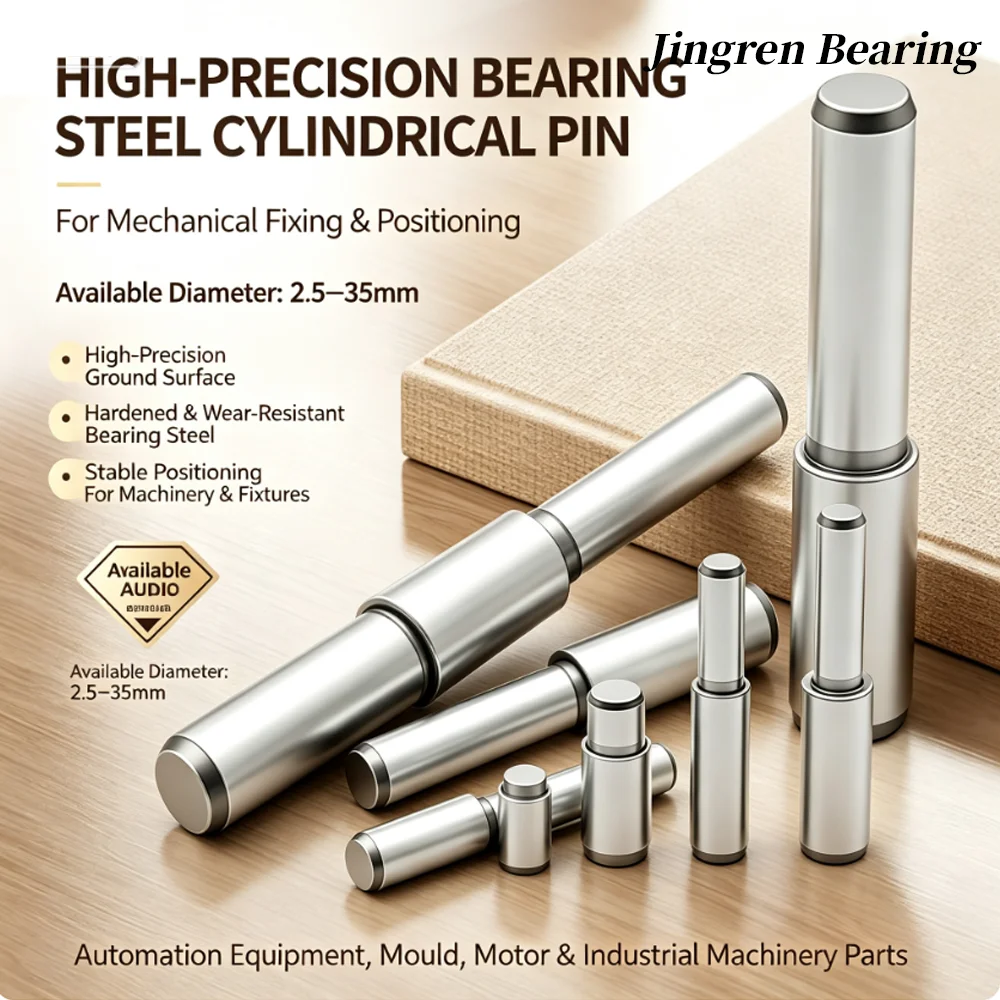 Bearing Steel Cylindrical Pin For Mechanical Fixing 2.5/3*4*5*6*7*8*9*10*11*12*14*15*16*18*19*20*21*22*24*25*26*28*30*35mm
