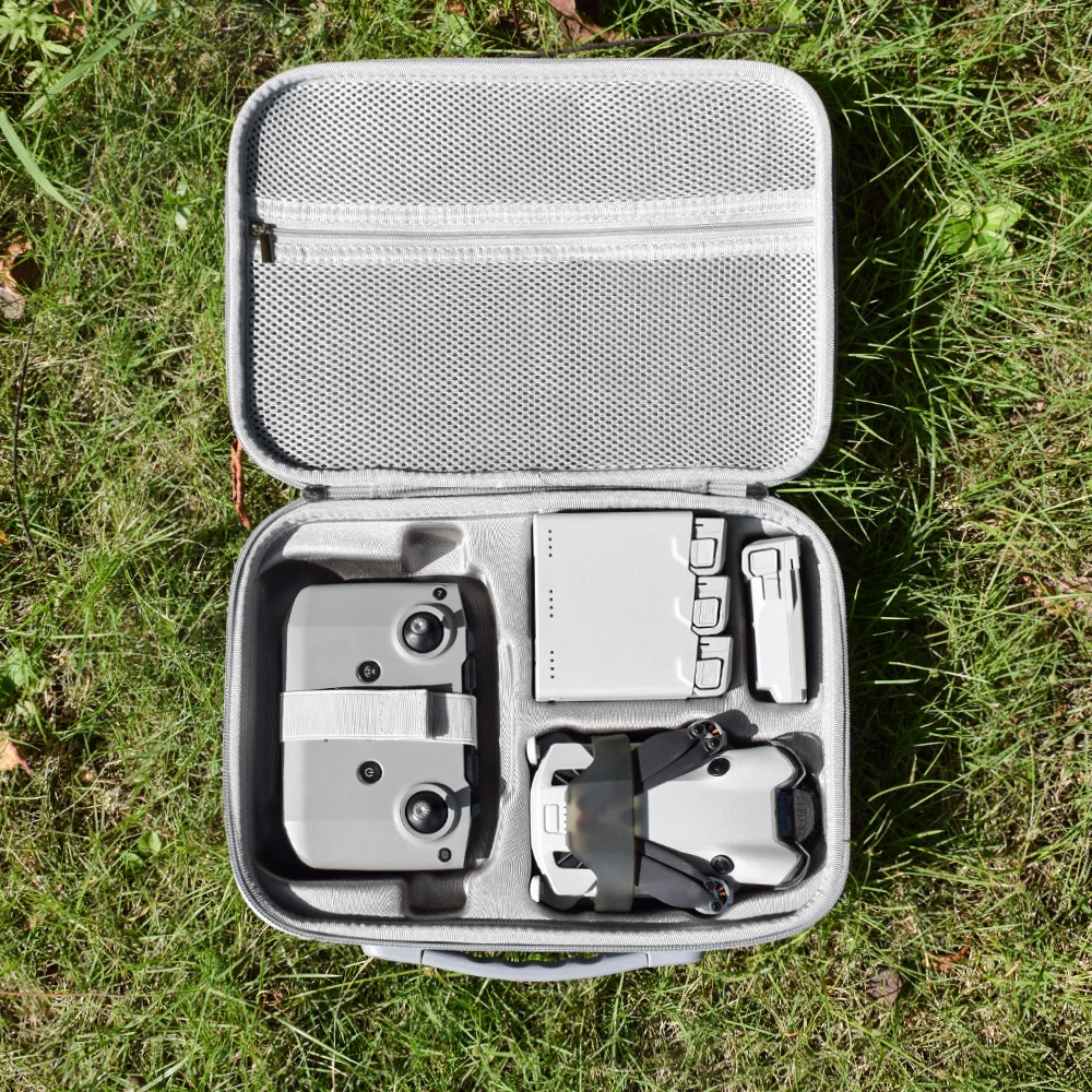 Bolsa portátil para DJI Mini 4 Pro, almacenamiento de cámara de Dron portátil a prueba de golpes, Estuche de transporte duradero, accesorios RC2 RC-N2 remoto