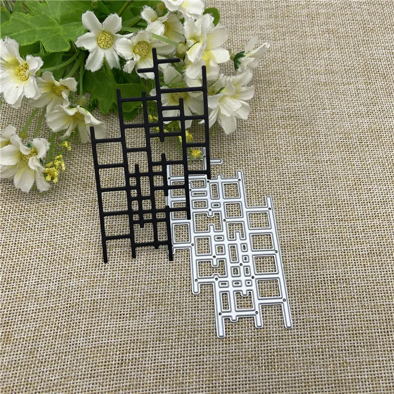 Block hollowing Frames background Metal Cutting Dies Stencils For DIY Scrapbooking Decorative Embossing Handcraft Template