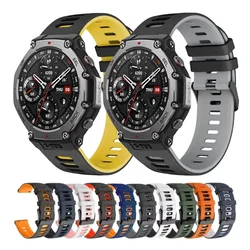 Silicone WatchBand For Amazfit T-rex 3 Smart Watch Watchband Sport Band For Huami Amazfit T-rex 3 Bracelet Accessories Correa