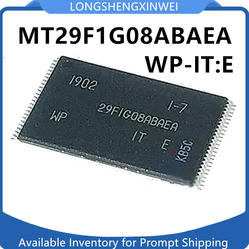 1PCS MT29F1G08ABAEAWP-IT:E 29F1G08ABAEA TSOP48 Flash Memory IC Chip New Original