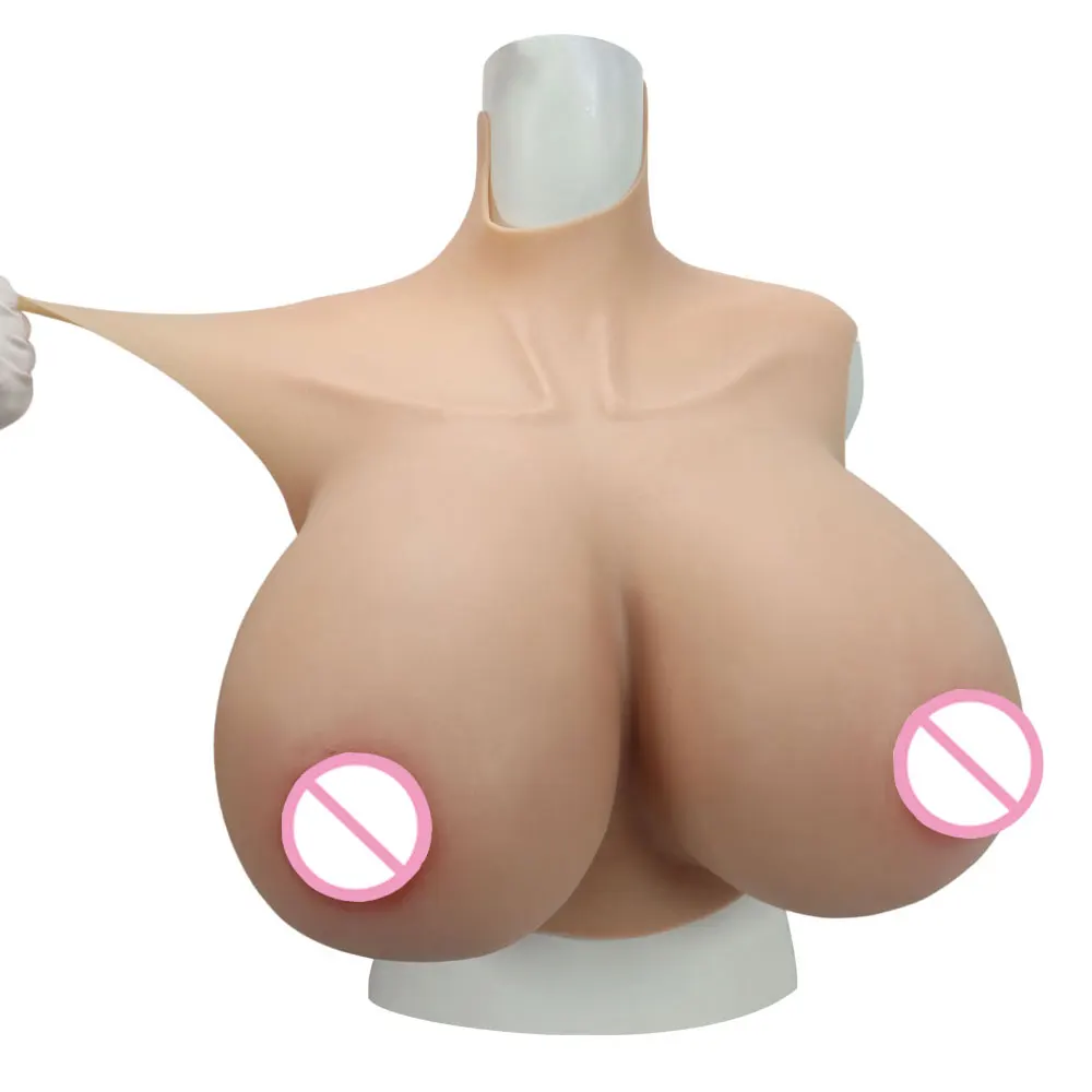 Breast Forms Z Cup K Cup Huge Big Realistic Fake Boobs for Male to Female Crossdressing Transgender Cosplay Dragqueen