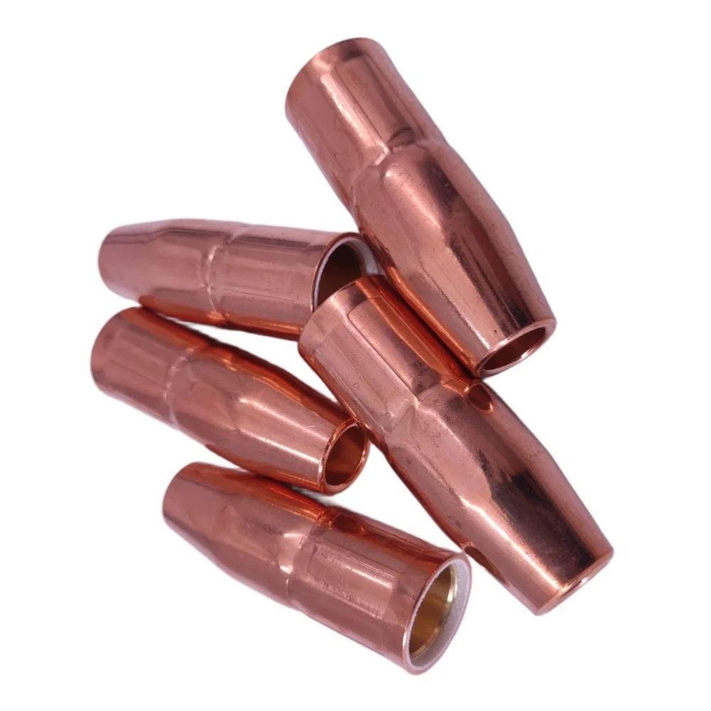 169-724 Copper Gas Nozzle For Miller For M-100 M-25 M-40 And For Hobart For H-Series For MIG Welding For Torch Replacement Part