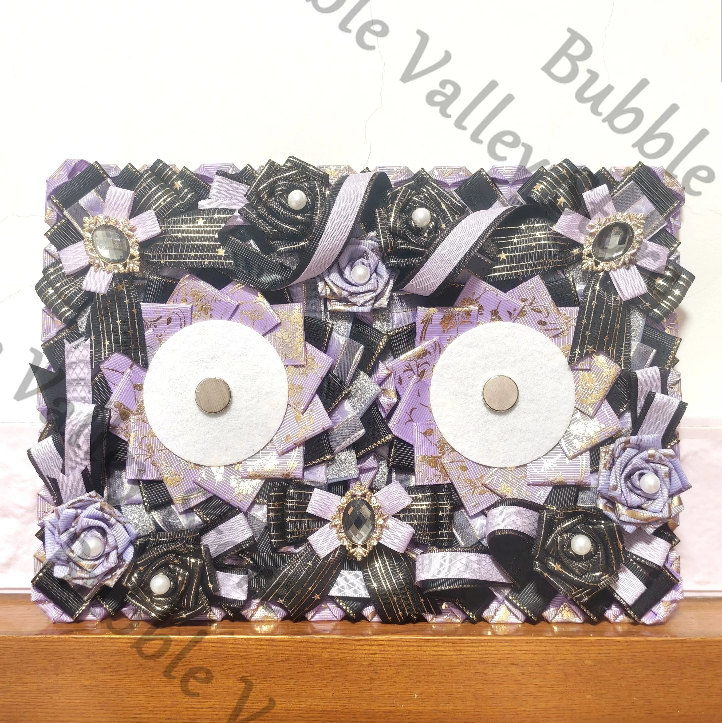 Anime Love and Deepspace Caleb Sylus Rafayel Zayne Xavier Cosplay Cartoon Handmade Gorgeous Ita-bag Silk Ribbon Decorating Plate