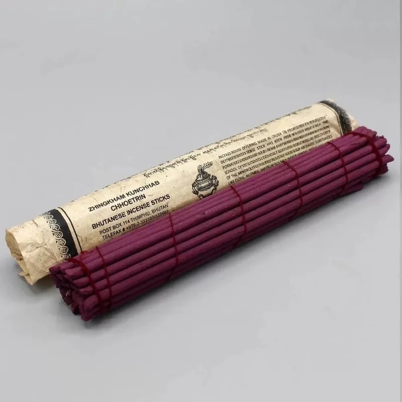 5 Bundle Handmade Paper Packing Tibetan Incense Sticks Natural Fragrances Home Indoor Buddha Calming Meditation Aromatherapy