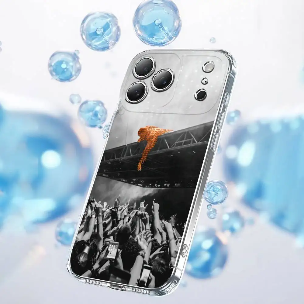 حافظة هاتف K-Kanye West Bully لهاتف iPhone 17,16,15,14,13,12,11 Plus, Pro,Max, Plus,E,Air,غطاء شفاف صغير