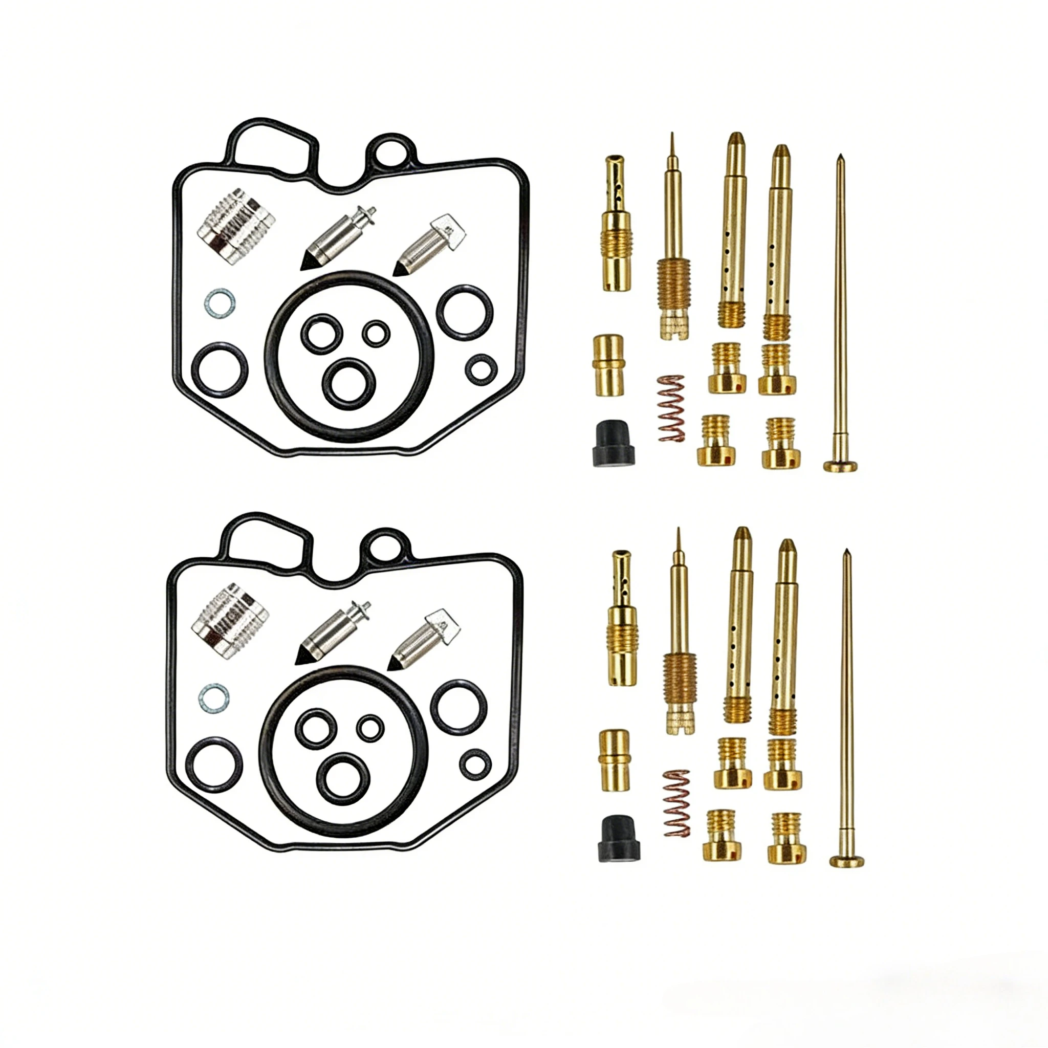 ホンダcb400n-cb400t-cb400-cb250n-cb250tオートバイキャブレター修理キットに適しています
