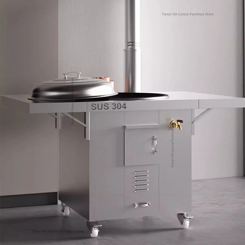 

Stainless Steel Village Heating Stoves Heating Rural Cooking Stainless Steel Patio Heaters Ovens Kitchen Garden Varmefyring FYPH