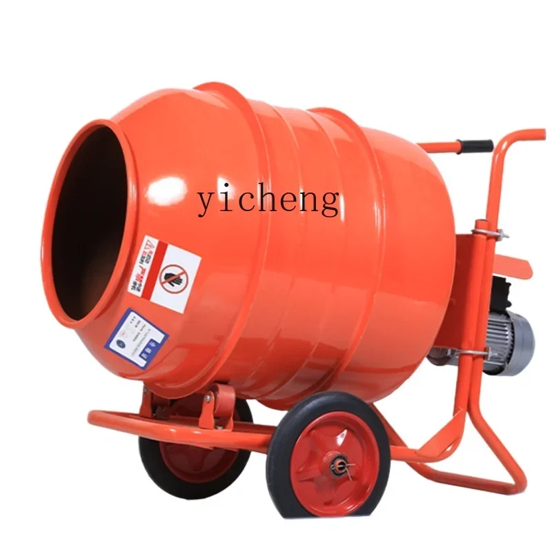 

ZK concrete mixer small household cement mortar feed mobile full mixing tank