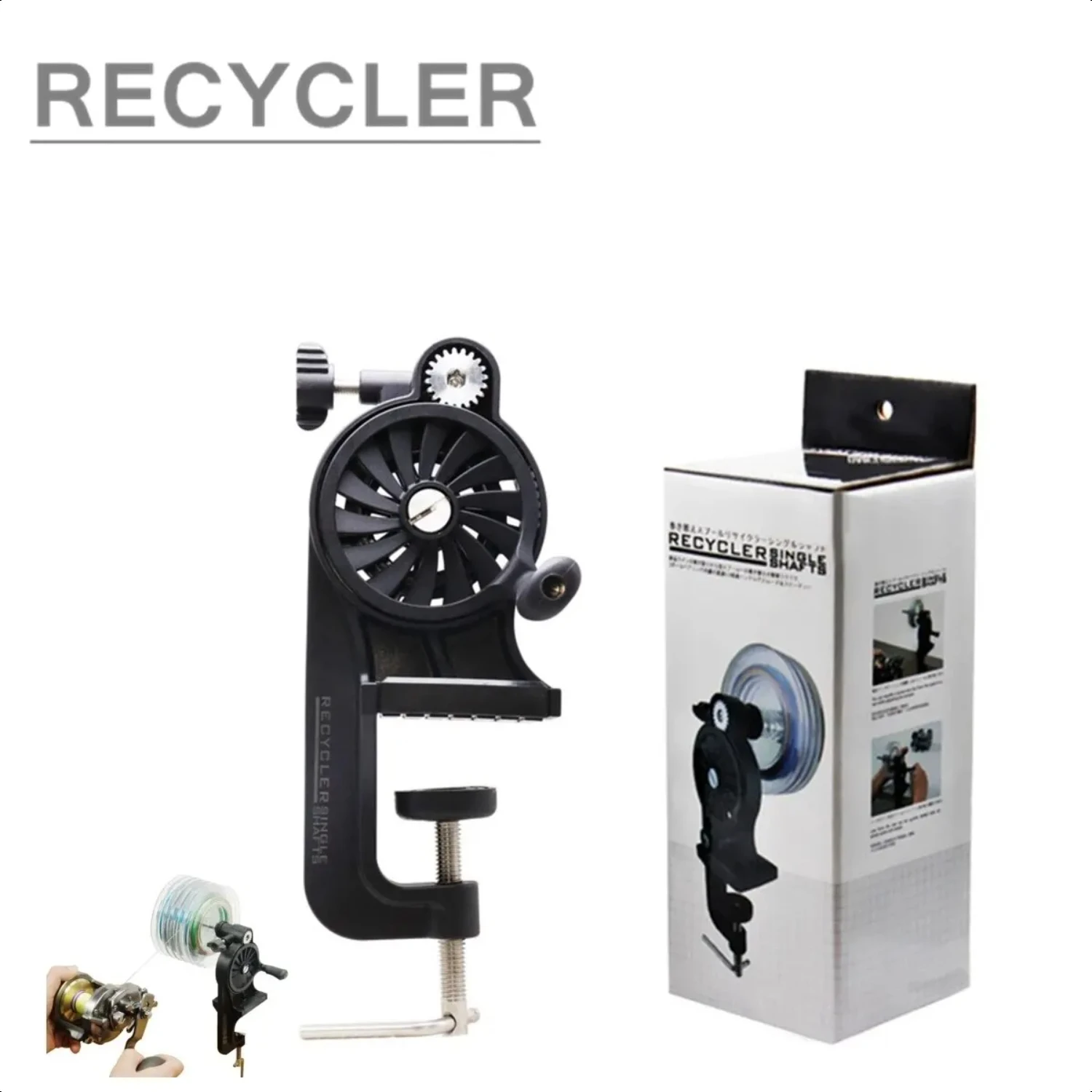 

Fishing Line Winder Fishing Line Spooler Adjustable Portable Table Clamp Fishing Reel Machine Wire Winding Reclaimer Equipment