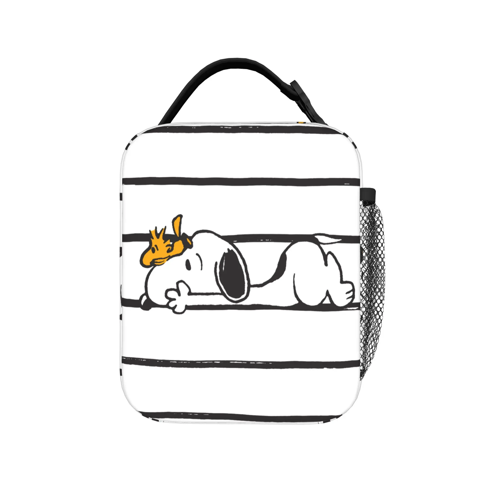 S-Dog-Snoopies Cartoon Thermal Insulated Lunch Bag for School  Portable Food Container Bags Cooler Thermal Food Box