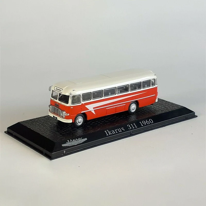 

IXO Diecast 1:72 Scale IKarus 311 1960 B29# Tram Bus Simulation Alloy Car Model Static Display Collectible Gift Toy Souvenir