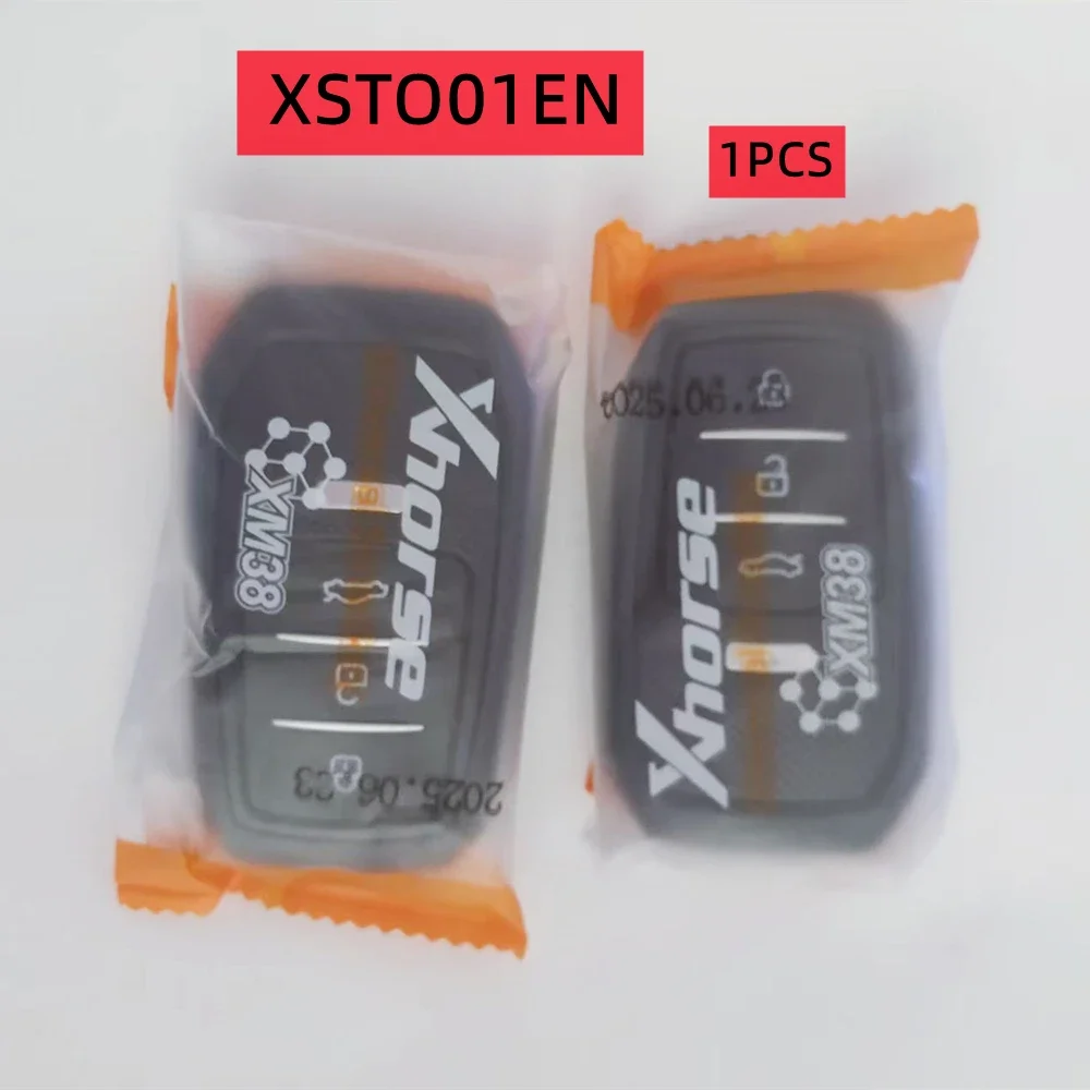1PCS Xhorse Global XSTO01EN FENG.T for Toyota XM38 Smart Key with Key Shell Support 4D 8A 4A All in One Chip 315 434 Generate