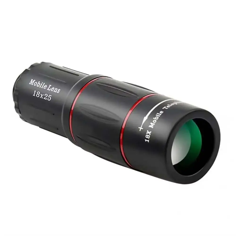 External Mobile Phone Telephoto Lens 18 Times HD Night Vision Zoom Camera Lens Professional Universal