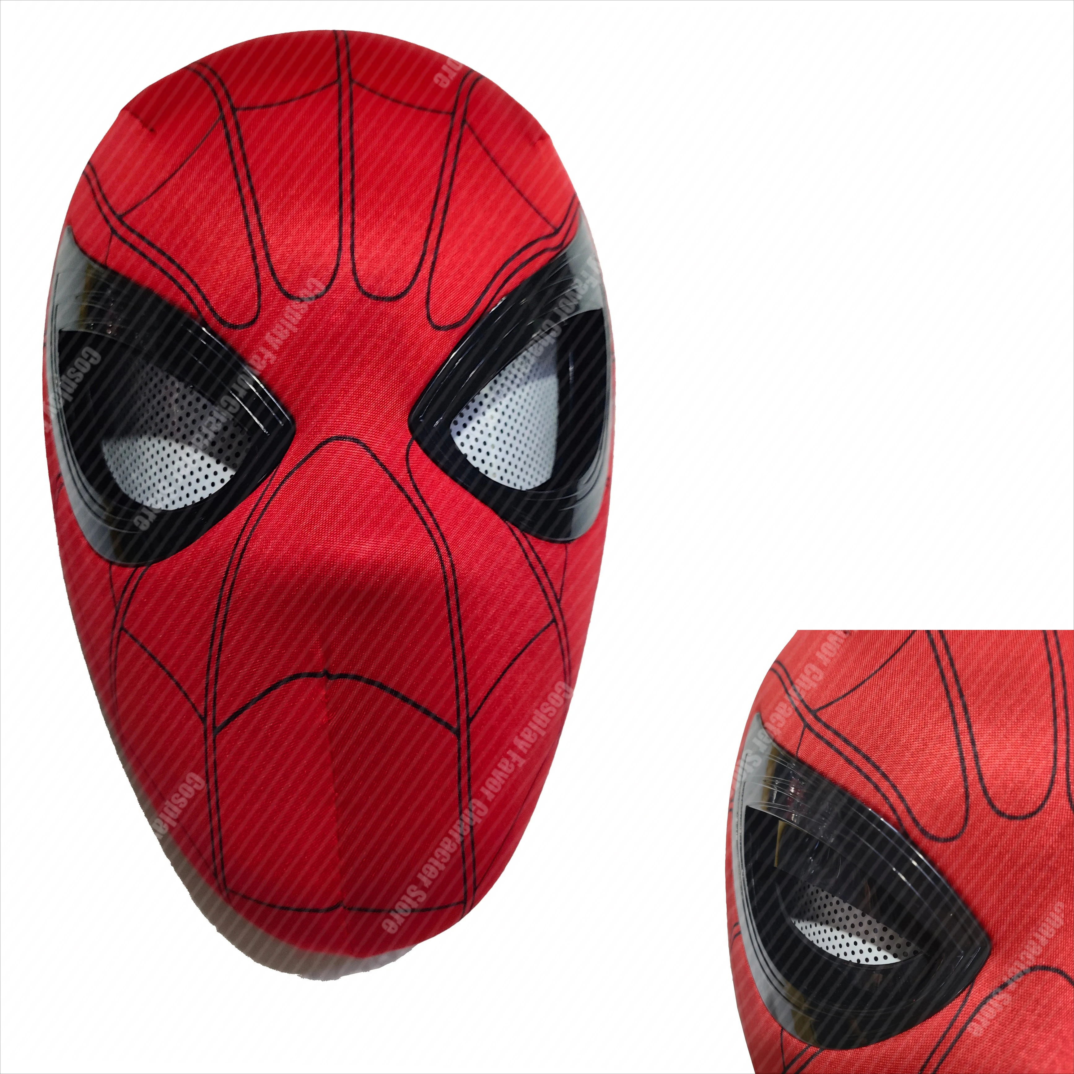 アイアン・スパイダーマン 3Dマスク 映画 スーパーヒーロー ロールプレイング ヘッドウェア 小道具 目付き モバイルパーティー ドレスアップ ヘッドウェア 大人 子供 ファンギフト