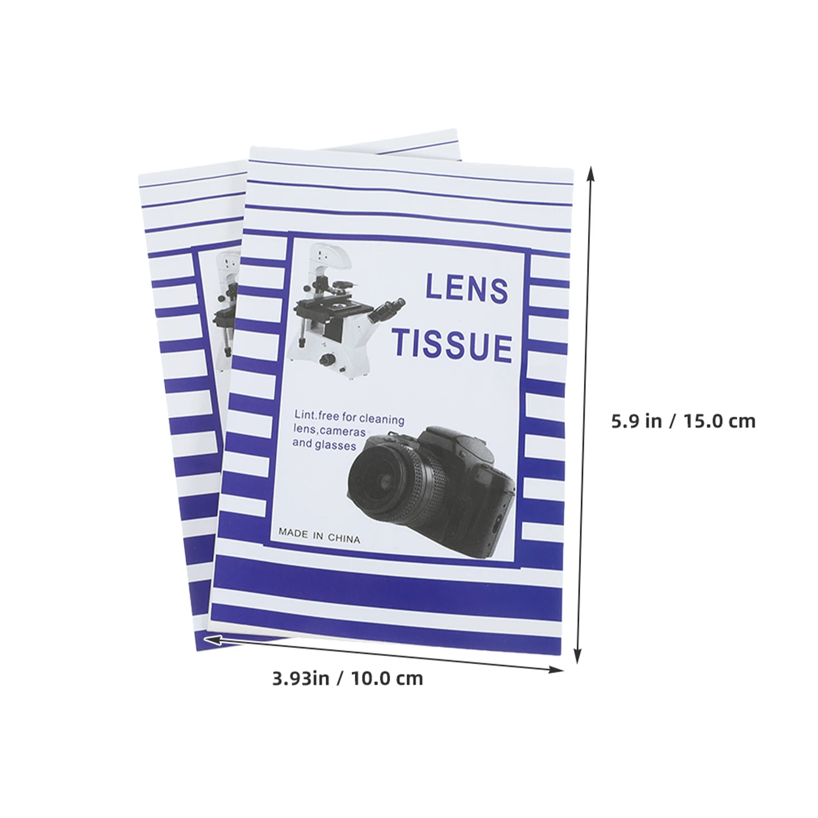 200pcs Eyeglasses Cleaning Wipes Disposable Lens Tissue Screen Paper Cleaning Cloth For Glasses Camera Lens Computer Screen