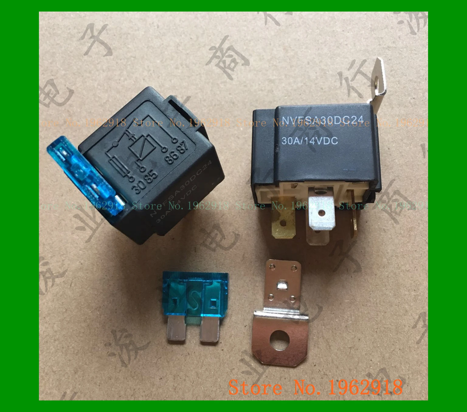 

NVFSA30DC24 12vdc NVFSA30DC12 12vdc 4 30A DC24V