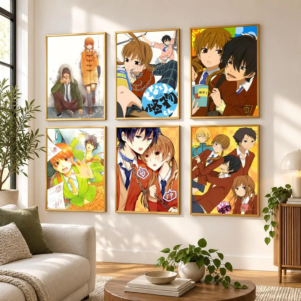 Anime M-My Little Monster Poster HD art sticky wall waterproof home living room bedroom bar aesthetic decoration