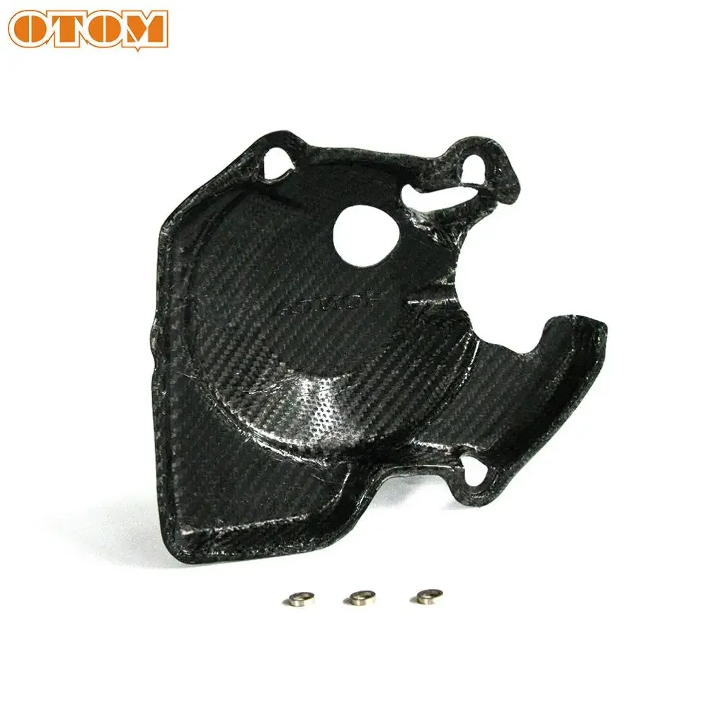 OTOM دراجة نارية الإشعال غطاء القابض ألياف الكربون محرك الحرس لهوندا CRF250X 2009-2017 CRF250R CRF250R 2009-2017