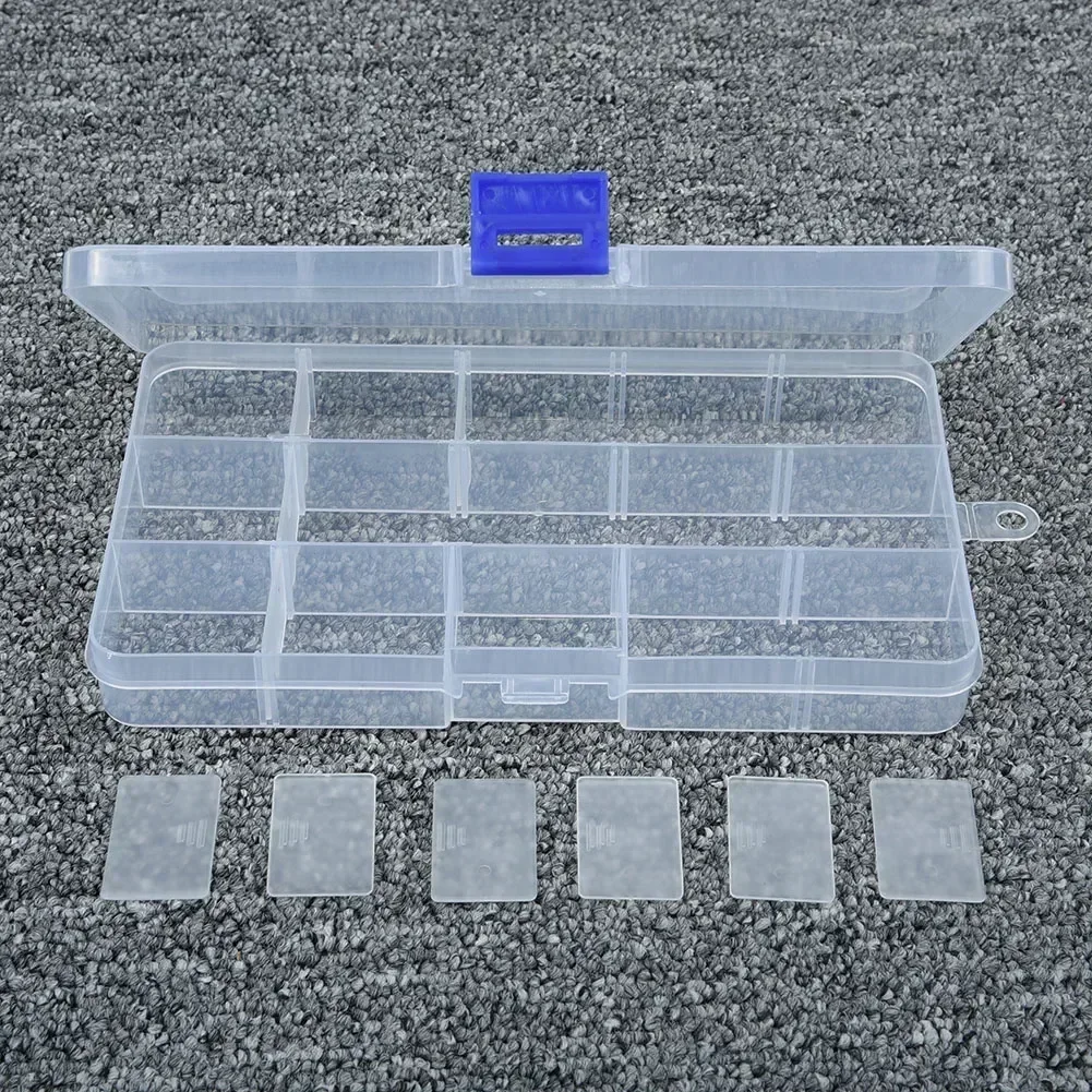 10/15/24/36 Grids Plastic Organizer Box Storage Container Jewelry Box With Adjustable Dividers For Beads Art DIY Crafts