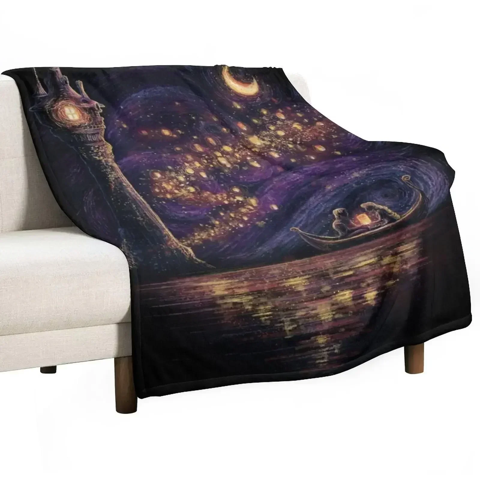Lanterns Of Hope Throw Blanket warm winter Hair Thin halloween Custom Blankets For Baby Blankets