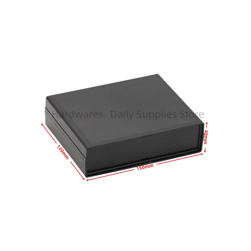 1pcs 150x120x40mm ABS Plastic housing Electronic instrument junction box Power module housing Circuit board mounting box