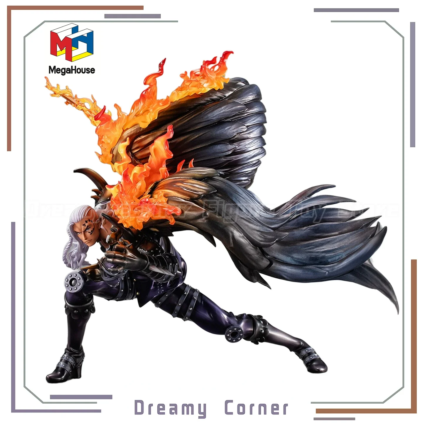 

【In Stock】MegaHouse POP ONE PIECE WA-MAXIMUM Beasts Pirates KING Figure Model Toys