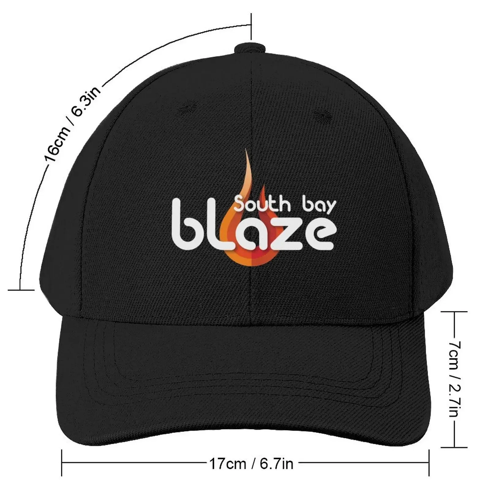 South Bay Blaze Baseball Cap Beach Streetwear Designer Hat Mens Hats Women's